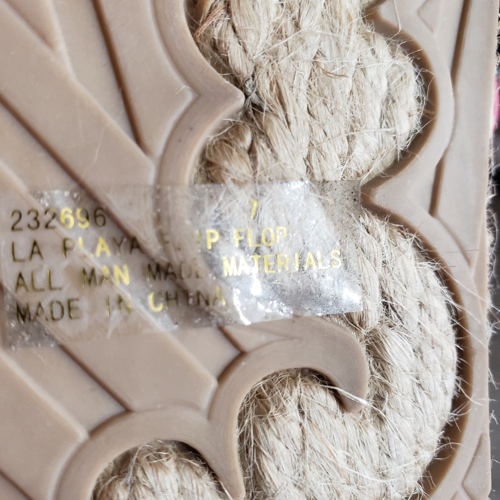 Henri Bendel Pink Jelly Thong Sandal Size 7 - Picture 5 of 7